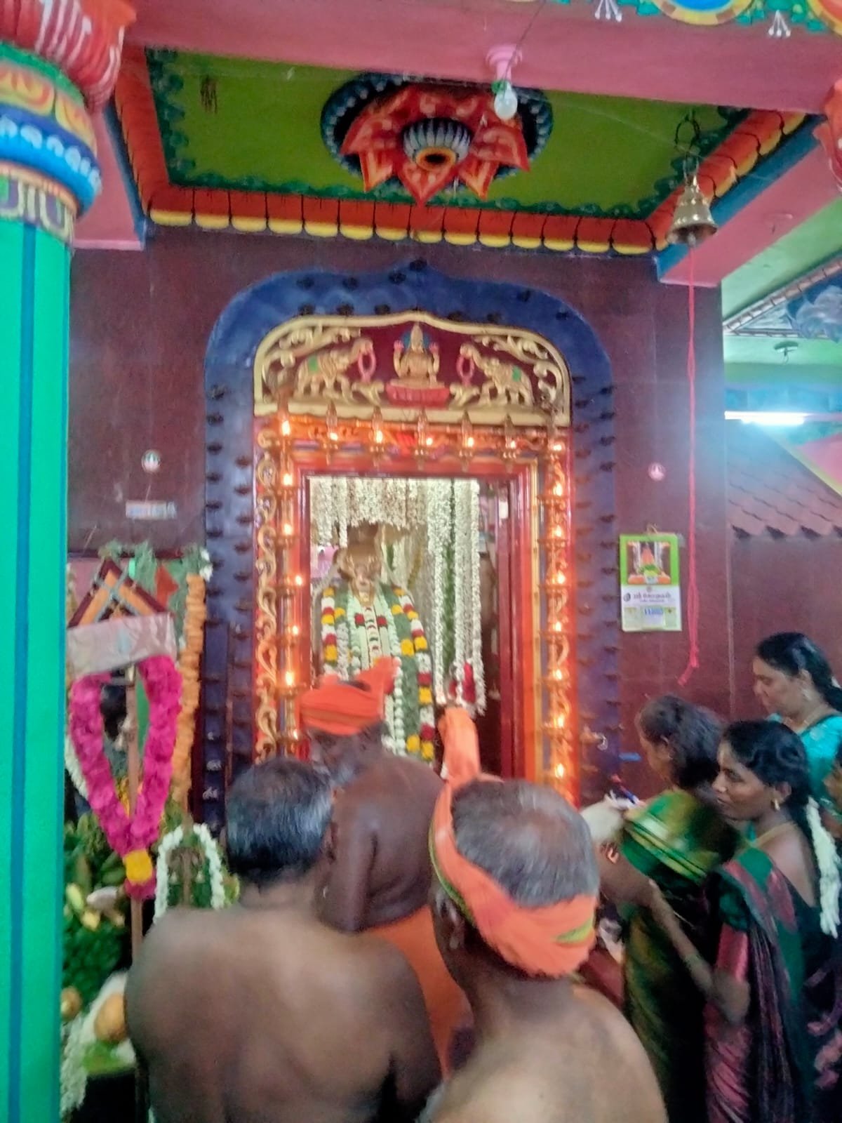 அலங்காரத்தில் அய்யா வைகுண்டர்‌ சாமி