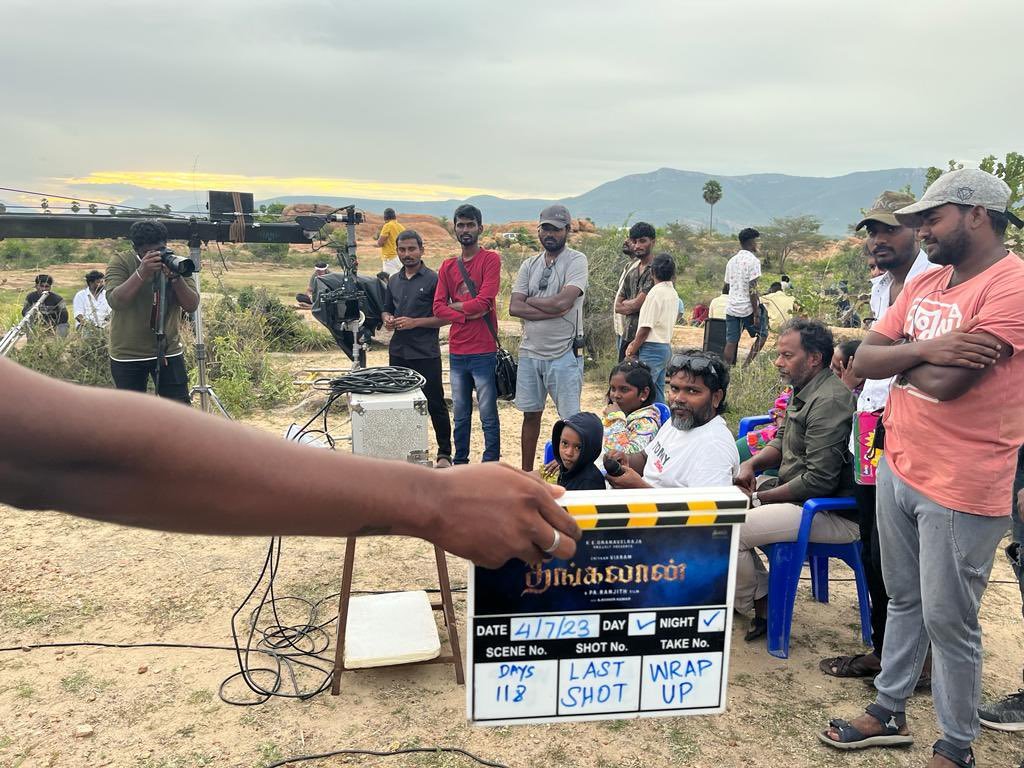 சீயான் விக்ரம் நடிக்கும் ‘தங்கலான்’ படத்தின் படப்பிடிப்பு நிறைவு