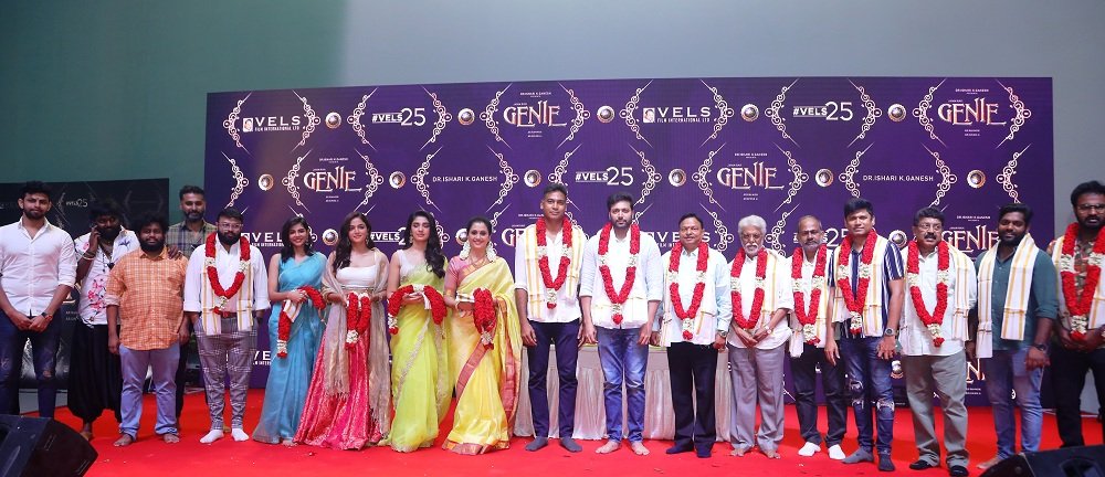 வேல்ஸ் ஃபிலிம் இன்டர்நேஷனலின் 25ஆவது படம்: ஐந்து மொழிகளில் ஜெயம் ரவி நடிக்கும் ‘ஜீனி’!