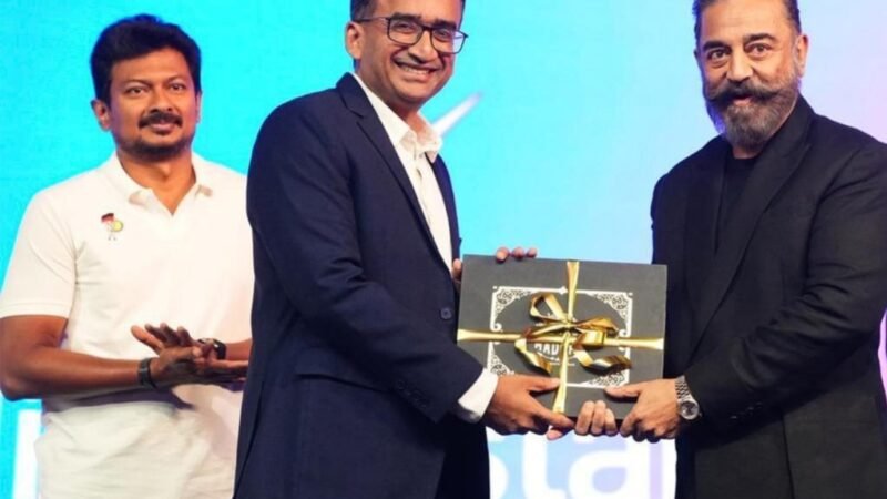 ஜியோ ஹாட்ஸ்டார் ரூ. 4000 கோடி முதலீடு: சினிமா துறையை 100 பில்லியன் டாலர் சந்தையாக மாற்றுவோம்! கமல்ஹாசன் உறுதி!!