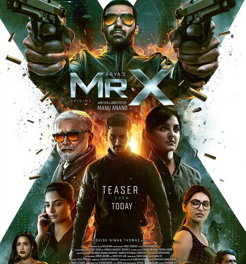 ஏப்ரல்-17ல் ‘மிஸ்டர் எக்ஸ்’ ரிலீஸ்: ஆர்யாவின் ஆக்ஷன் அவதாரம்!