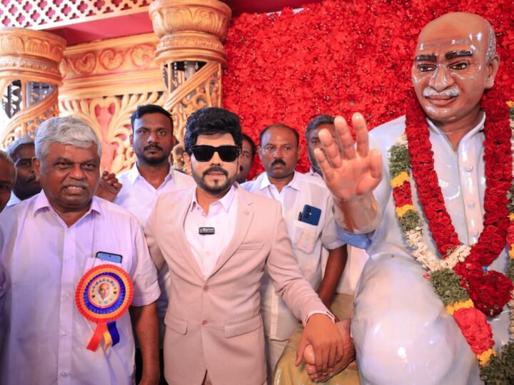நாடார் மகாஜன சங்கம் நடத்திய காமராஜர் விழா!  நடிகர் லெஜண்ட் சரவணன் பரிசு வழங்கினார்!!